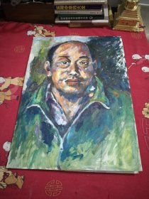 油画52.5㐅37.5cm，1张27㐅29cm，4张，作者照片1张，有一张有一点点缺，2水离，7莲塘，9群鹰图，11盛荷，12竹雀，13盛荷水离，6张，刘志华作品选1张，钢笔画6张，省歌舞团设计之标微河曲1张，湖南省第二届青年美术作品展览1本，水彩2张37X26cm，16号