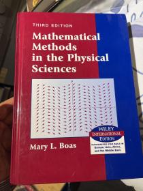 现货 Mathematical Methods in the Physical Sciences   英文原版  物理科学中的数学概念  物理科学的数学方法（第3版）