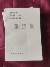 新时期中篇小说名作丛书：谌容集、冯翼才集、张洁集、陆文夫集（四本合售）