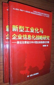 新型工业化与企业信息化战略研究—兼论甘肃省大中小型企业信息化方案