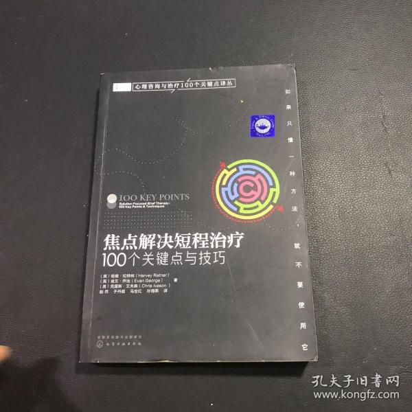 心理咨询与治疗100个关键点译丛：焦点解决短程治疗（100个关键点与技巧）