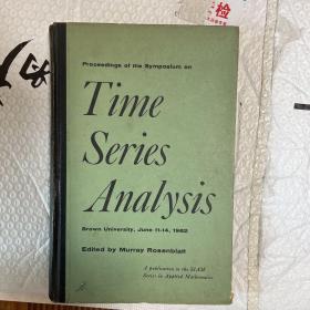 time series analysis 时间序列分析