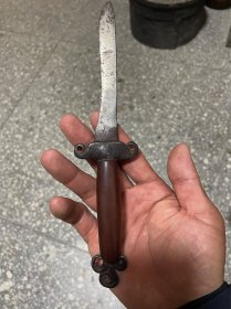 清代文房裁纸刀 （文房用具，非管制品，管理可以看下照片，希望不要误删）后配红木柄