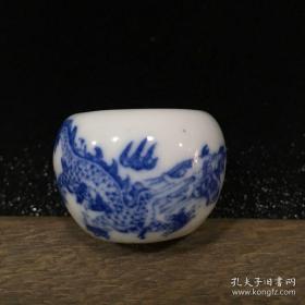 青花瓷 鸟食罐