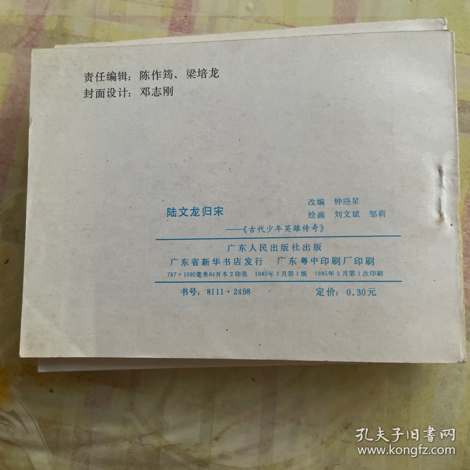 《古代少年英雄传奇》陆文龙归宋