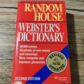 RANDOM HOUSE WEBSTER'S DICTIONARY /韦伯斯特字典