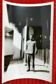 男青年干部“西湖人民公社梅家坞生产大队”留念 老照片
