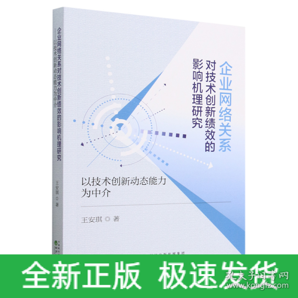 企业网络关系对技术创新绩效的影响机理研究