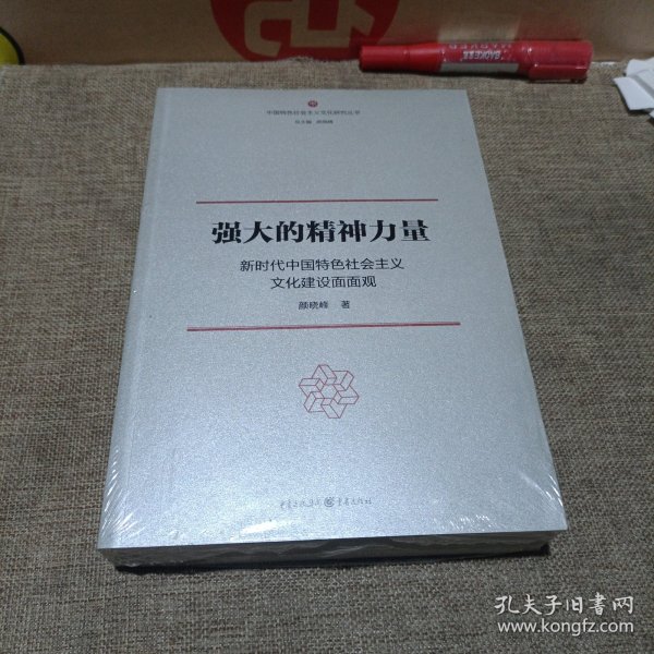 强大的精神力量：新时代中国特色社会主义文化建设面面观(平装未翻阅无破损无字迹未拆封)