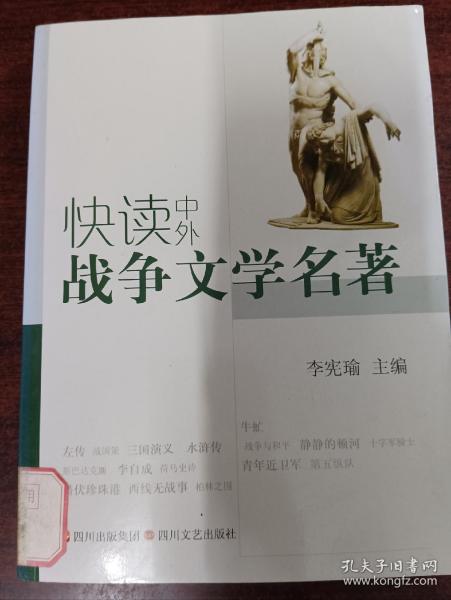 快读中外战争文学名著