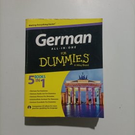 German All-in-One For Dummies, with CD (For Dummies (Language & Literature))德語多合一達(dá)人迷（配盤）