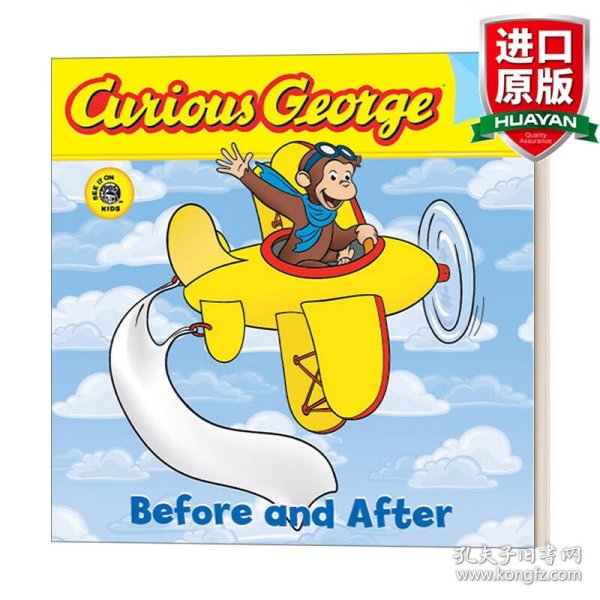 Curious George Before and After (CGTV Lift-the-Flap Board Book) [Board Book]