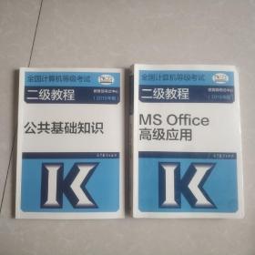 全国计算机等级考试二级教程--MS Office高级应用(2019年版) + 公共基础知识_同样适合需要学习office三件套文档编辑类的朋友