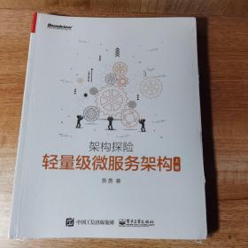 轻量级微服务架构，架构技术，架构探险。全新正版未拆封