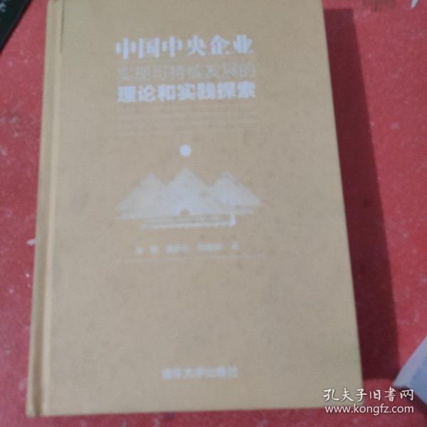 中国中央企业实现可持续发展的理论和实践探索