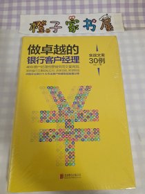 做卓越的银行客户经理：实战文案30例