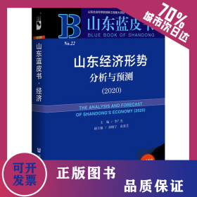 山東經(jīng)濟形勢分析與預(yù)測(2020) 2020版 9787520173827
