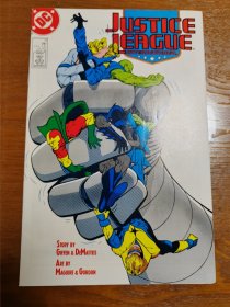 1988年英文DC原版漫画 Justice League #11 正义联盟 16开