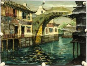 白俊，1946年生于上海。系中国美术家协会上海分会会员、上海版画协会会员、黄浦画院画师。在数十年的刻苦摸索追求下，他的油画风景用中国画的线条和印象派的色彩追寻美主义和簿油彩技法。在绘画上形成一套自己独特风格。