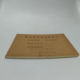 糖业烟酒商品牌价表 1980年 河南省副食品公司，郑州市糖业烟酒公司