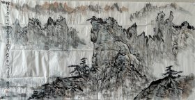 【终身保真字画，得自画家本人】楼建明137X68cm！3泉唐（妙书）居士，字德甫，号存斋。1967年出生于西藏拉萨。浙江诸暨人。少时得诸暨乡祖王懿真先生蒙训习翰；专攻行草及小楷书法、擅中国画。现为浙江省中国画家协会会员，浙江省花鸟画家协会会员，浙江省书法家协会会员，浙江省书法家协会陆维钊研究会委员，浙江省政协诗书画之友社理事，杭州市书法家协会会员，杭州市美术家协会会员。杭州永宣书画院副院长 ​