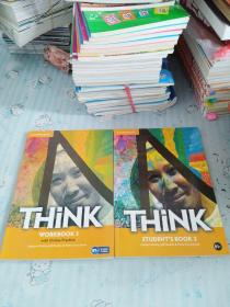 THINK.  B1+. 学生用书(内有划线）＋练习册《2册同售》