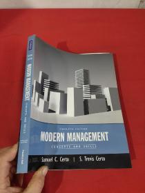 Modern Management: Concepts and Skills     （大16开 ）  【详见图】
