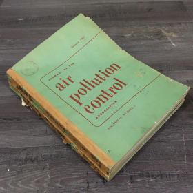 JOURNAL OF THE AIR POLLUTION CONTROL VOL.18 NO.1-6JAN-JUNE +VOL.18 NO.7-12 JULY-DEC  INDEX 1968年 （空气污染控制协会杂志）  月刊合订本 2本合售英文版