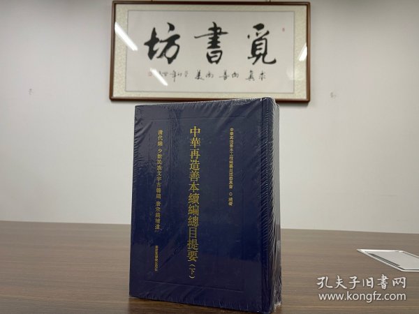 中华再造善本续编·总目提要（套装共二册）