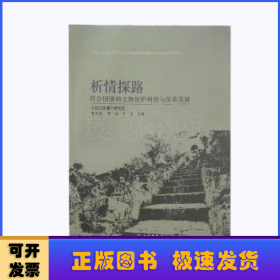 析情探路——符合国情的文物保护利用与改革发展