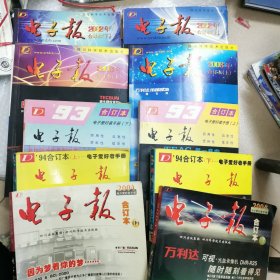 1993丶1994丶2002丶2003丶2004丶2007年电子报合订本:上下册