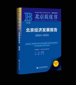 北京经济发展报告（2024-2025） 邓丽姝 主编;唐勇 副主编 社会科学文献出版社