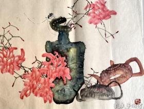 江风国画小品160