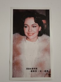 1986年明星年历片（英国电影明星：莱斯莉·安·道恩）