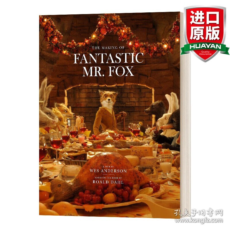 英文原版 Fantastic Mr Fox 了不起的狐狸爸爸 韦斯·安德森 电影制作画册 精装 英文版 进口英语原版书籍