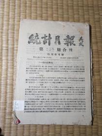 民国三十四年月刊《统计月报》 第二0一九0期合刊:四川省专号