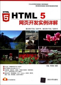 HTML 5网页开发实例详解