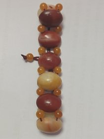 寿山老性多彩芙蓉排串 黄 白 红芙蓉
