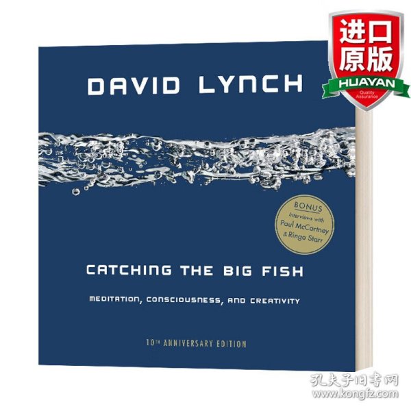 英文原版 Catching the Big Fish  钓大鱼 大卫·林奇的创意之道 十周年纪念版 David Lynch 英文版 进口英语原版书籍