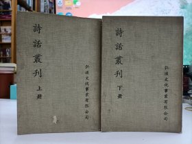 诗话丛刊 上下册