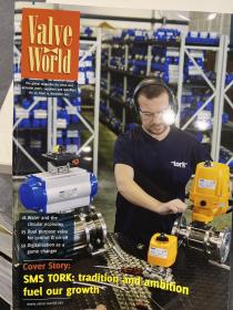 Valve World 阀门世界 英文版 2022年10月版 Vol.27，Issue 10，November 2022 Water&Wastewater SMS TORK：tradition and ambition fuel our growth water and circular economy Dual purpose valve for control & on-off 106页