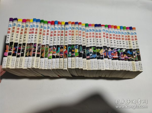 64开漫画：龙珠 ：1-6.8.9.11-14.17-35.37-42 37本合售