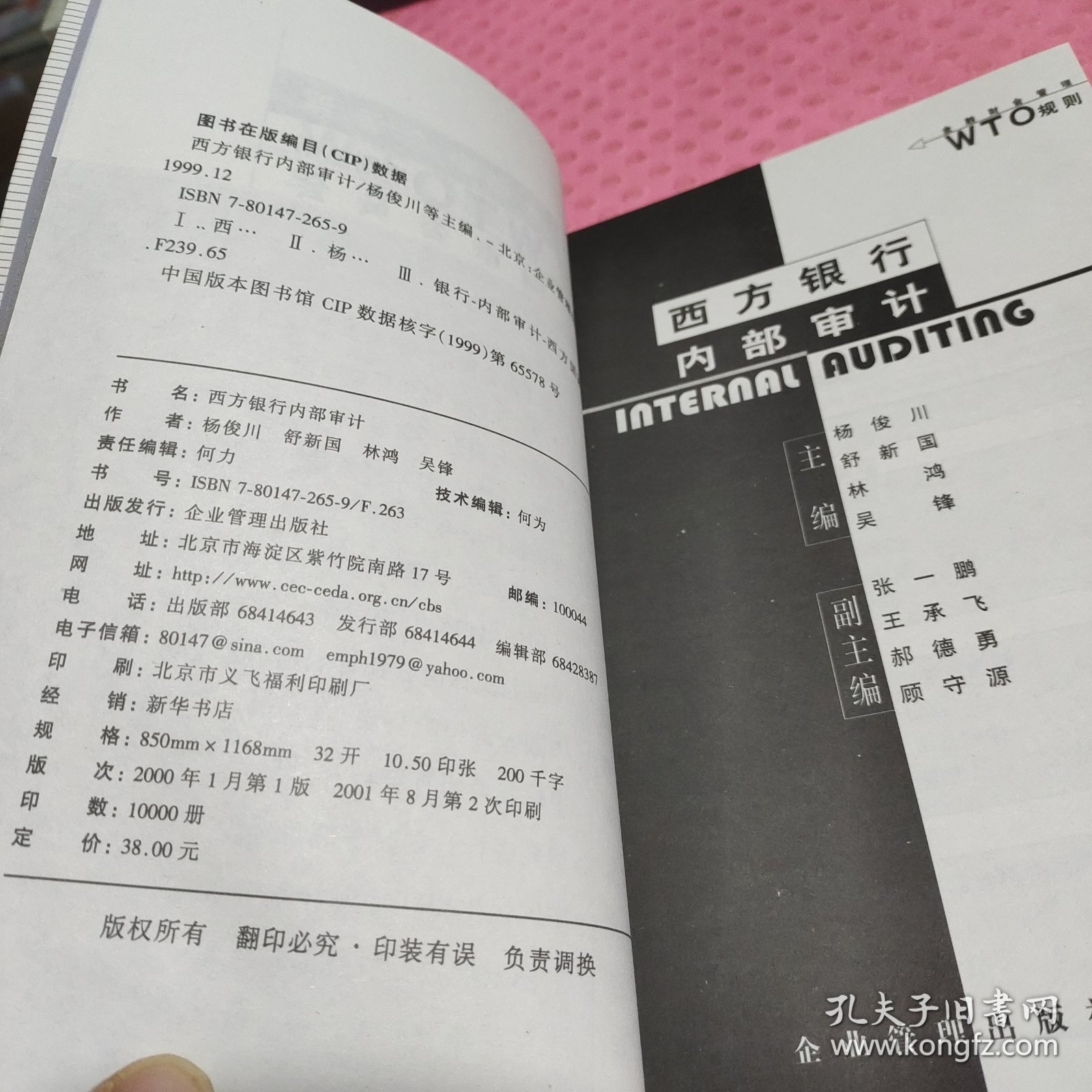 西方银行内部审计