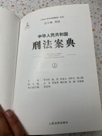 中华人民共和国案典系列-中华人民共和国刑法案典(精装)  上册