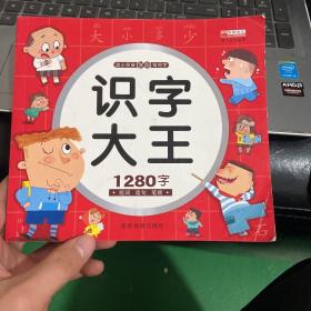 幼儿学前识字启蒙用书识字大王1280字