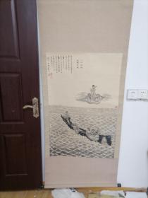 蒋启木 八仙过海 兰溪乡贤王小弟舅舅作品 画芯：107*68