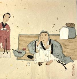 国画人物小品118