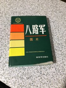 中国人民解放军历史资料丛书：八路军图片【布面精装】书下角破品相如图