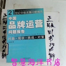 中国品牌运营问题报告问题·现状·挑战·对策