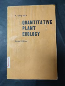 Quantitative Plant Ecology Second edition定量植物生态学1964年256页 第二版